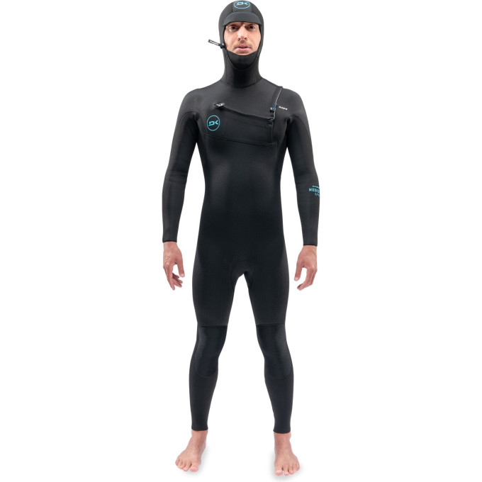 Гидрокостюм DAKINE MEN'S MISSION CHEST ZIP HOODED 4/3mm Black Размер L DK22M43HMZ (0604565592545)